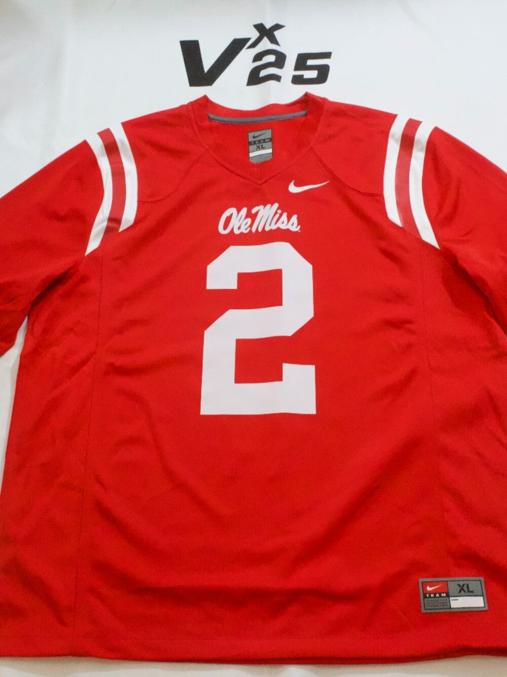 NEW Men's Ole Miss Rebels Jaxson Dart Red Alternate Jersey Size XL